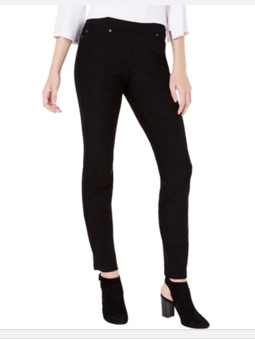 Eileen Fisher Tencel Stretch Ridge Slim Pant Size Medium